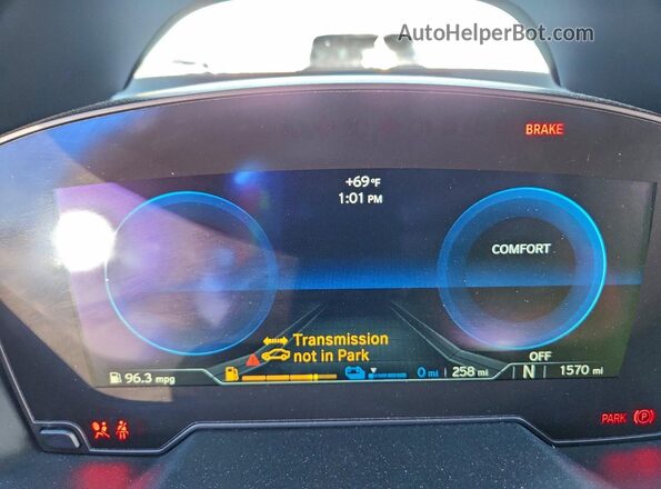 WBY2Z4C53K7D08434 2019 BMW I8 Белый Вид щитка приборов