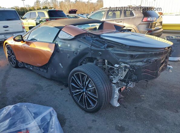 WBY2Z6C55KVB83072 2019 BMW I8 Оранжевый Задняя левая четверть