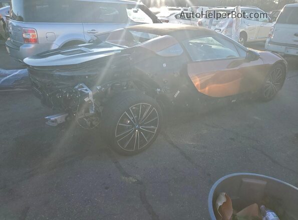 WBY2Z6C55KVB83072 2019 BMW I8 Оранжевый Задняя правая четверть