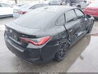 2022 Bmw I4 M50 Черный vin: WBY33AW00NFN13317
