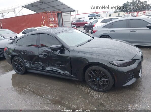 WBY33AW00NFN13317 2022 BMW I4 Черный Вид задней части салона