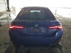 2022 Bmw I4 M50 Blue vin: WBY33AW09NFM16553