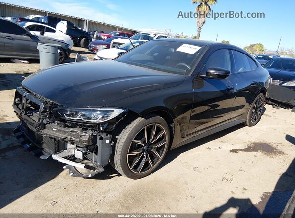 WBY43AW00RFT55281 2024 BMW I4 Черный Передняя левая четверть