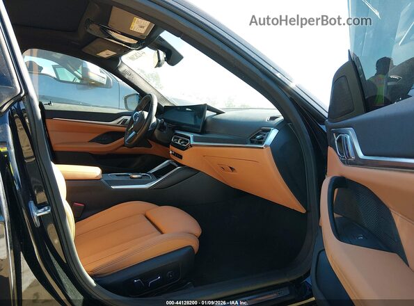 WBY43AW00RFT55281 2024 BMW I4 Черный Вид салона спереди