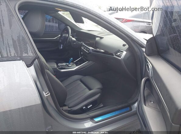 WBY43AW02PFP58708 2023 BMW I4 Gray Front interior view