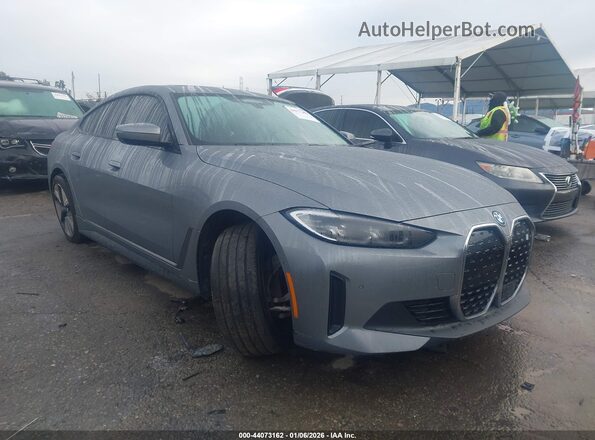 WBY43AW02PFP58708 2023 BMW I4 Gray Front right
