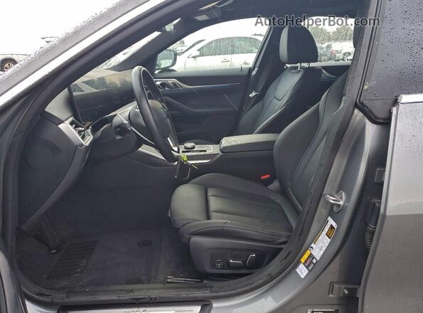 WBY43AW05RFS88337 2024 BMW I4 Gray Vista interior delantera