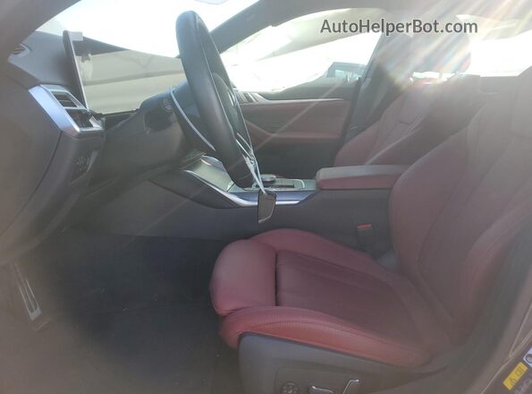WBY43HD09SFU58152 2025 BMW I4 Gray Widok wnętrza z przodu