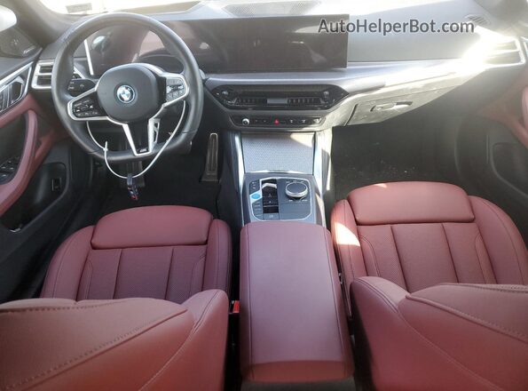 WBY43HD09SFU58152 2025 BMW I4 Gray Widok deski rozdzielczej