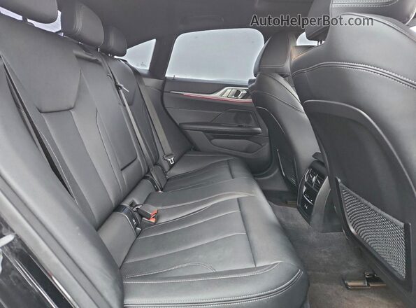 WBY73AW03PFN60300 2023 BMW I4 Black Widok tylnych siedzeń
