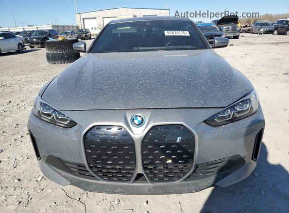 WBY73AW04NFM43161 2022 BMW I4 Gray Front view