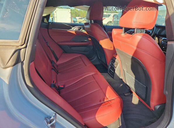 WBY73AW05NFM60857 2022 BMW I4 Серый Вид задних сидений