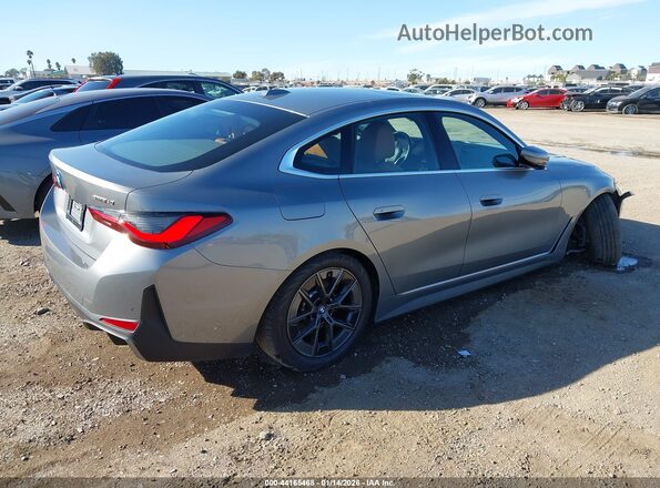 WBY73AW06NFN08169 2022 BMW I4 Gray Tył prawy