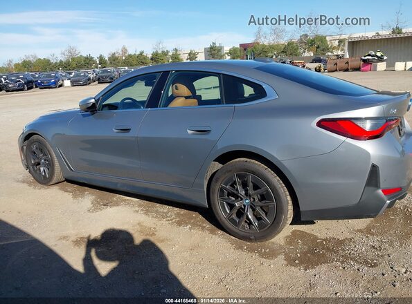 WBY73AW06NFN08169 2022 BMW I4 Gray Widok wnętrza 360 stopni