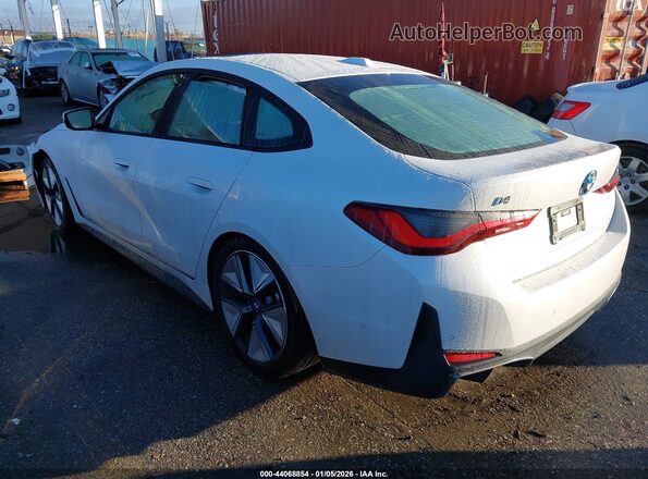 WBY73AW08NFM93593 2022 BMW I4 Белый Задняя левая четверть