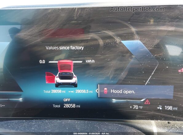 WBY73AW08NFM93593 2022 BMW I4 Белый Вид задних сидений