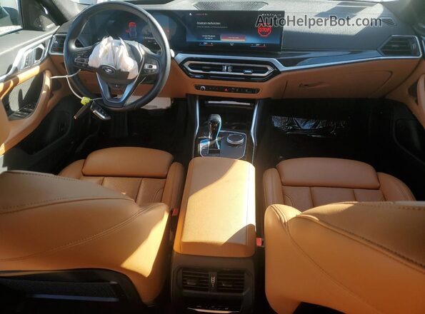 WBY73AW0XNFM61440 2022 BMW I4 Gray Widok deski rozdzielczej