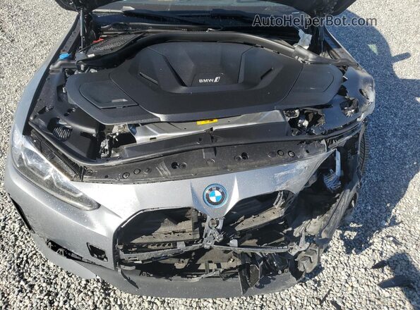 WBY73AW0XNFM61440 2022 BMW I4 Gray Widok wnętrza z tyłu