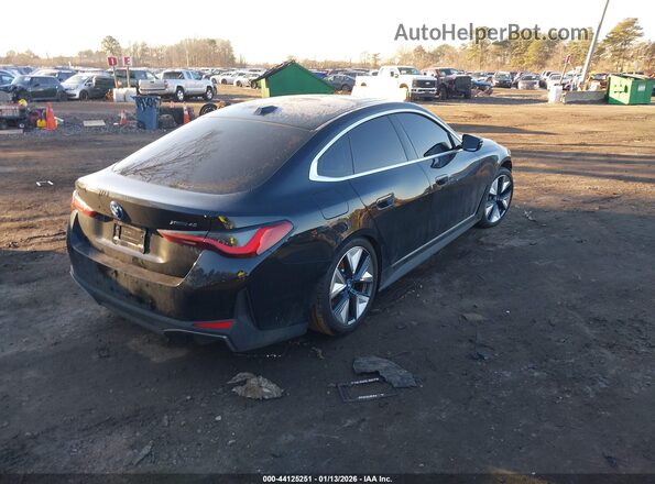 WBY83FB06RFS81367 2024 BMW I4 Black Tył prawy
