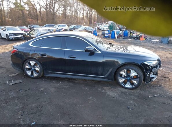 WBY83FB06RFS81367 2024 BMW I4 Black Widok wnętrza z tyłu