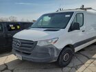2019 Mercedes-benz Sprinter 1500 Standard Roof I4 White vin: WD3PE7ED5KT011222