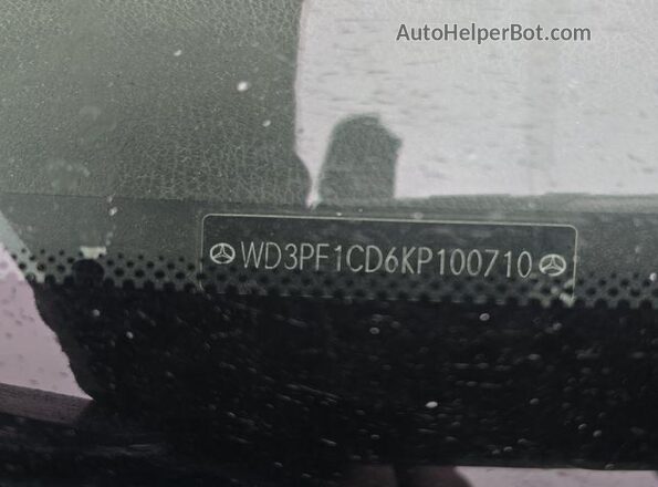 WD3PF1CD6KP100710 2019 MERCEDES-BENZ SPRINTER  