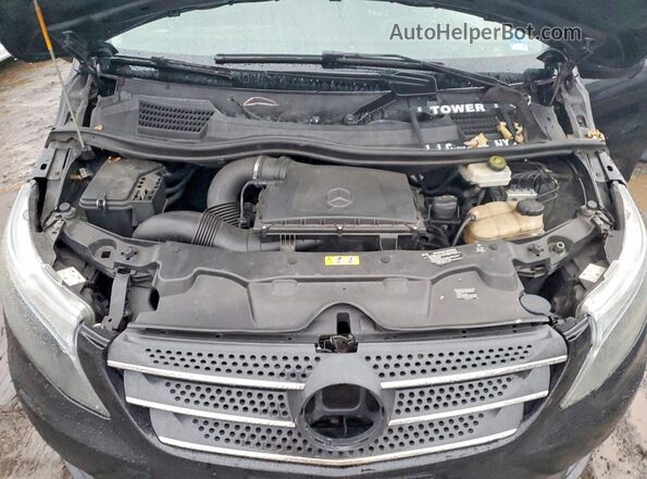 WD4PG2EE4J3428704 2018 MERCEDES-BENZ METRIS Black Engine compartment view