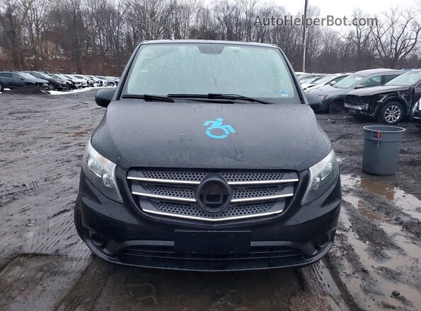 WD4PG2EE4J3428704 2018 MERCEDES-BENZ METRIS Black Front view