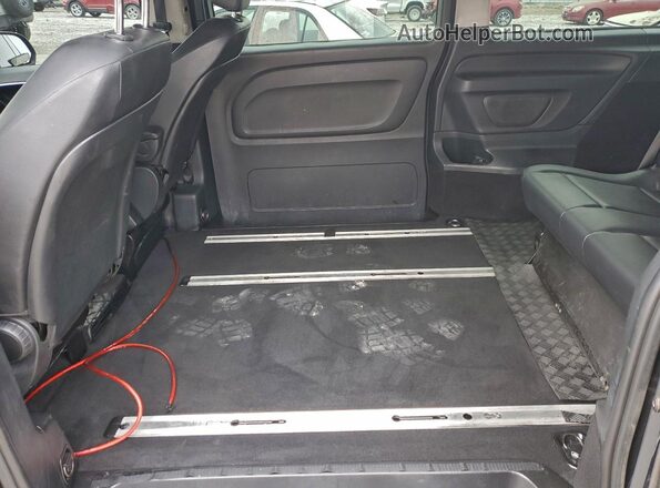 WD4PG2EE8G3128592 2016 MERCEDES-BENZ METRIS Black Widok wnętrza z tyłu