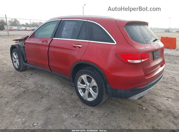 WDC0G4JB0GF016204 2016 MERCEDES-BENZ GLC 300 Красный Задняя левая четверть