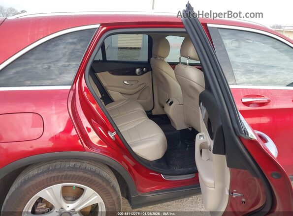 WDC0G4JB0GF016204 2016 MERCEDES-BENZ GLC 300 Красный Вид наклейки с VIN-кодом