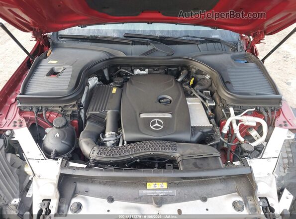 WDC0G4JB0GF016204 2016 MERCEDES-BENZ GLC 300 Красный Вид сзади