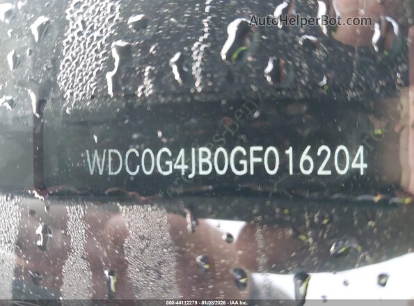 WDC0G4JB0GF016204 2016 MERCEDES-BENZ GLC 300 Красный 