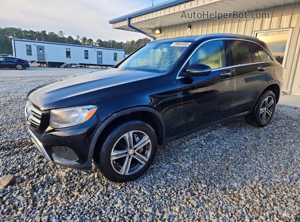 WDC0G4JB0HF178027 2017 MERCEDES-BENZ GLC-CLASS Черный Передняя левая четверть