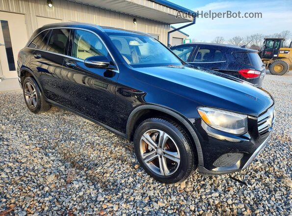 WDC0G4JB0HF178027 2017 MERCEDES-BENZ GLC-CLASS Черный Передняя правая четверть