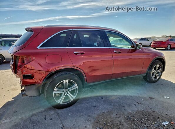 WDC0G4JB0JV110354 2018 MERCEDES-BENZ GLC-CLASS Красный Задняя правая четверть
