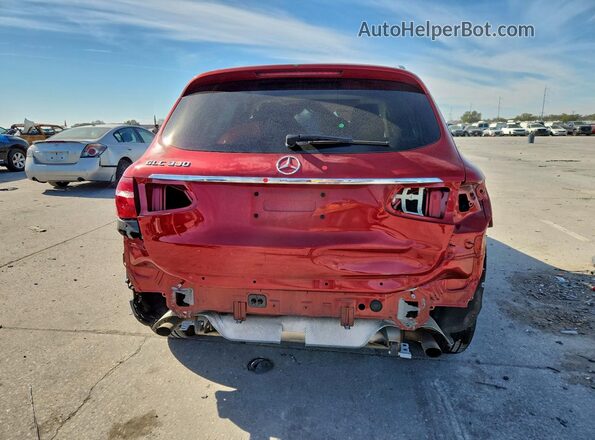 WDC0G4JB0JV110354 2018 MERCEDES-BENZ GLC-CLASS Красный Вид сзади