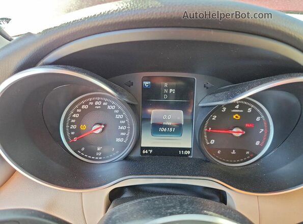 WDC0G4JB0JV110354 2018 MERCEDES-BENZ GLC-CLASS Красный Вид щитка приборов