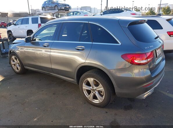 WDC0G4JB2HV009505 2017 MERCEDES-BENZ GLC 300 Серый Задняя левая четверть