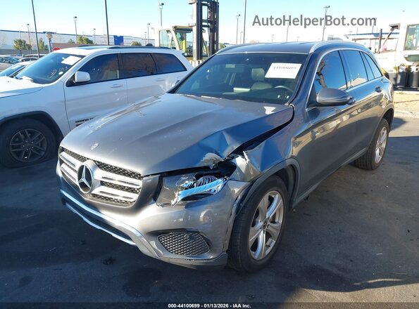 WDC0G4JB2HV009505 2017 MERCEDES-BENZ GLC 300 Серый Вид спереди