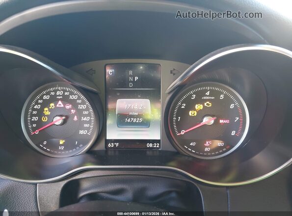 WDC0G4JB2HV009505 2017 MERCEDES-BENZ GLC 300 Серый Вид задних сидений