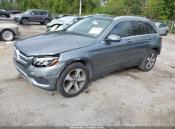 WDC0G4JB2KV156625 2019 MERCEDES-BENZ GLC 300 Серый Передняя левая четверть