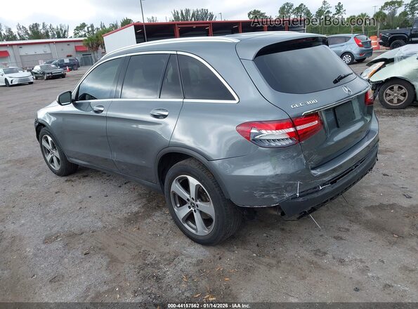 WDC0G4JB2KV156625 2019 MERCEDES-BENZ GLC 300 Серый Задняя левая четверть