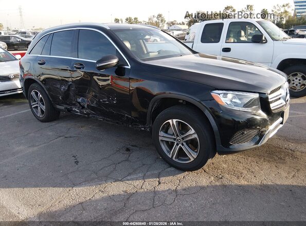 WDC0G4JB2KV177068 2019 MERCEDES-BENZ GLC 300 Черный Передняя правая четверть