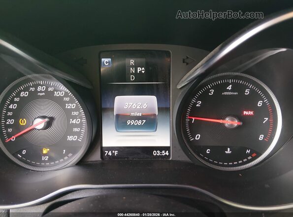 WDC0G4JB2KV177068 2019 MERCEDES-BENZ GLC 300 Черный Вид задних сидений