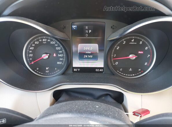WDC0G4JB5KV131394 2019 MERCEDES-BENZ GLC 300 Серый Вид задних сидений