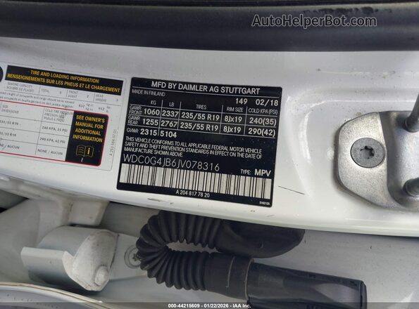 WDC0G4JB6JV078316 2018 MERCEDES-BENZ GLC 300 Бежевый Вид подкапотного пространства