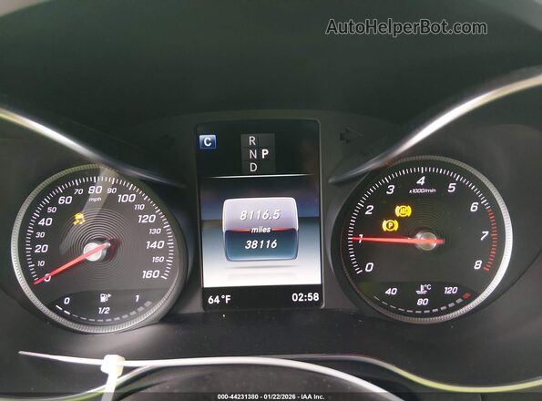 WDC0G4JB7HV011914 2017 MERCEDES-BENZ GLC 300 Черный Вид задних сидений