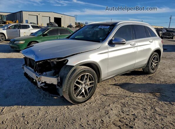WDC0G4JB9GF074540 2016 MERCEDES-BENZ GLC-CLASS Серебряный Передняя левая четверть