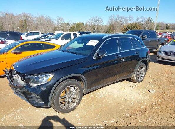 WDC0G4JBXKV127583 2019 MERCEDES-BENZ GLC 300 Черный Передняя левая четверть